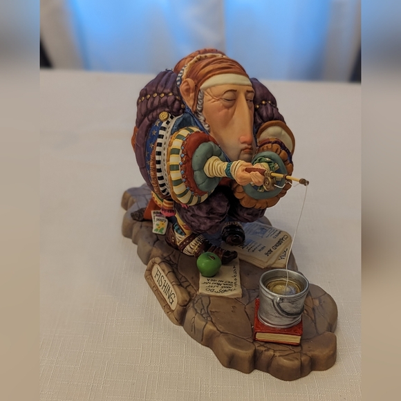 The Greenwich Workshop Collection Fishing by James Christensen Numbered 51/950 - Picture 14 of 16